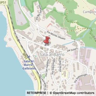 Mappa Via Pedro Vassena, 53, 23851 Galbiate, Lecco (Lombardia)