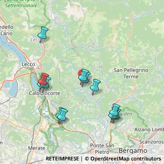 Mappa Via Barilù, 24038 Sant'Omobono Terme BG, Italia (7.89)