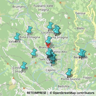Mappa Via Barilù, 24038 Sant'Omobono Terme BG, Italia (1.7985)