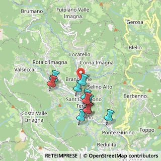 Mappa Via Barilù, 24038 Sant'Omobono Terme BG, Italia (1.64364)
