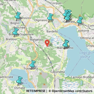 Mappa Via Milano, 21020 Bregano VA, Italia (2.84833)