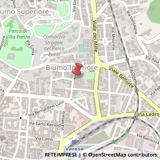 Mappa Via Giuseppe Garibaldi, 22, 21100 Gallarate, Varese (Lombardia)