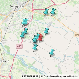 Mappa Via Cal Resana, 31028 Vazzola TV, Italia (3.12846)