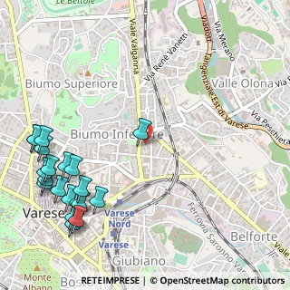 Mappa Biumo Inferiore, 21100 Varese VA, Italia (0.74)