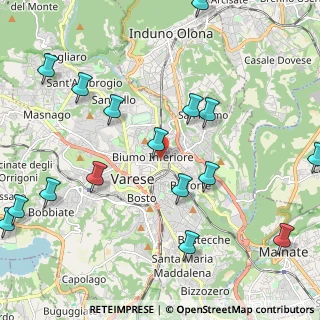 Mappa Biumo Inferiore, 21100 Varese VA, Italia (2.66938)