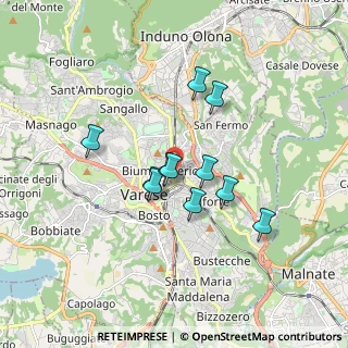 Mappa Biumo Inferiore, 21100 Varese VA, Italia (1.31636)