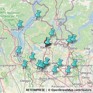 Mappa Biumo Inferiore, 21100 Varese VA, Italia (16.2835)