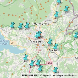Mappa Biumo Inferiore, 21100 Varese VA, Italia (5.435)