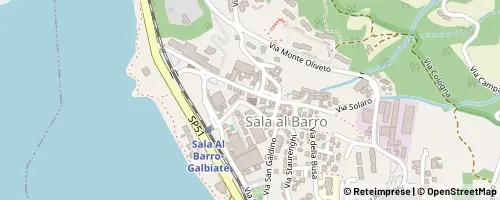 Mappa Galbiate