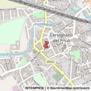 Mappa Piazza Unità d'Italia, 19, 33052 Cervignano del Friuli, Udine (Friuli-Venezia Giulia)