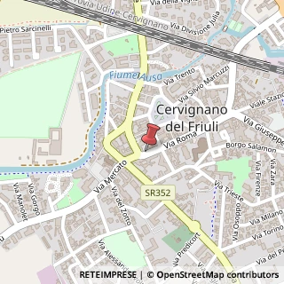 Mappa Via Roma, 1, 33052 Cervignano del Friuli, Udine (Friuli-Venezia Giulia)