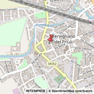 Mappa Piazza dell'Esodo Istriano, Giuliano e Dalmata, 2, 33052 Cervignano del Friuli, Udine (Friuli-Venezia Giulia)