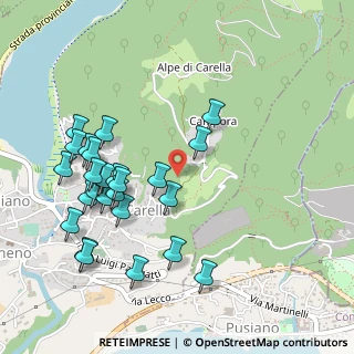 Mappa Via Cornizzolo, 22030 Eupilio CO, Italia (0.52692)