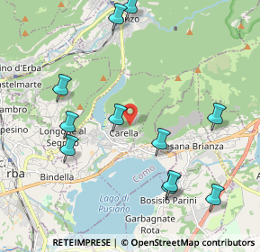 Mappa Via Cornizzolo, 22030 Eupilio CO, Italia (2.26909)