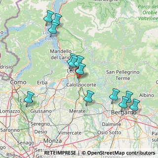 Mappa Via Ai Molini, 23900 Lecco LC, Italia (16.65154)