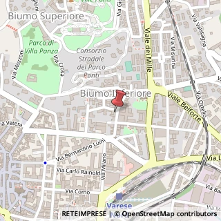 Mappa Via Giuseppe Garibaldi, 17, 21100 Varese, Varese (Lombardia)