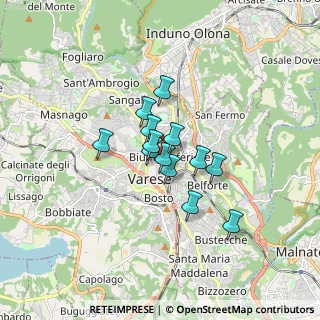 Mappa Via Sabotino, 21100 Varese VA, Italia (1.06308)