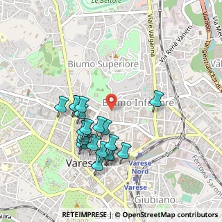 Mappa Via Sabotino, 21100 Varese VA, Italia (0.4445)