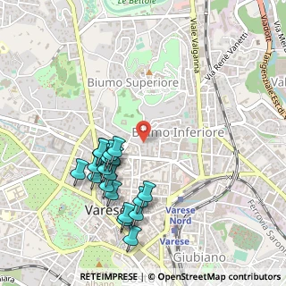 Mappa Via Sabotino, 21100 Varese VA, Italia (0.49737)