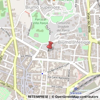 Mappa Via Sabotino, 12, 21100 Varese, Varese (Lombardia)