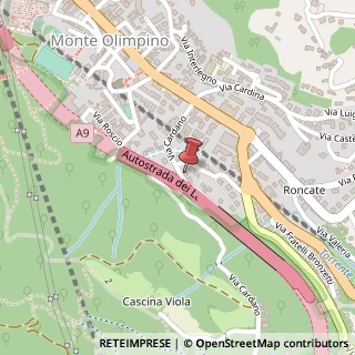 Mappa Via Cardano, 21, 22100 Olgiate Comasco, Como (Lombardia)