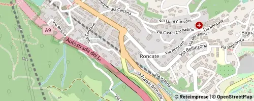 Mappa Como