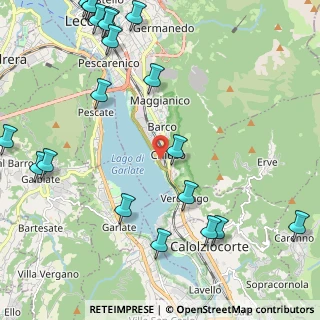 Mappa Via alla Spiaggia, 23900 Lecco LC, Italia (3.044)