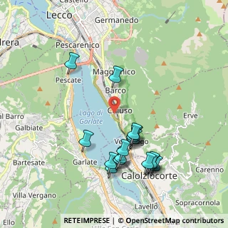 Mappa Via alla Spiaggia, 23900 Lecco LC, Italia (2.00579)