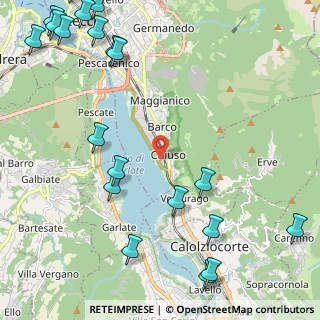 Mappa Via alla Spiaggia, 23900 Lecco LC, Italia (3.222)