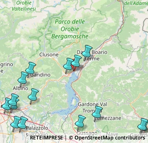 Mappa Via Guglielmo Marconi, 24062 Costa Volpino BG, Italia (24.44667)