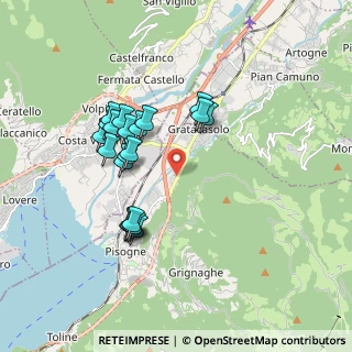 Mappa Via Corci, 25055 Pisogne BS, Italia (1.63)