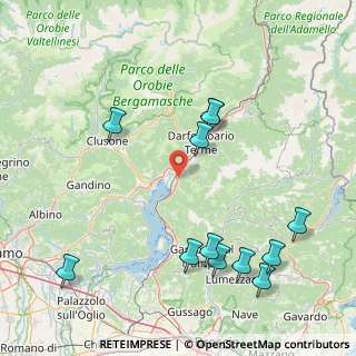 Mappa Via Corci, 25055 Pisogne BS, Italia (19.13333)