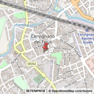 Mappa Via G. Verdi, 2, 33052 Cervignano del Friuli, Udine (Friuli-Venezia Giulia)