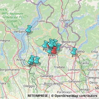 Mappa Via Salvo D'Acquisto, 21100 Varese VA, Italia (9.07833)