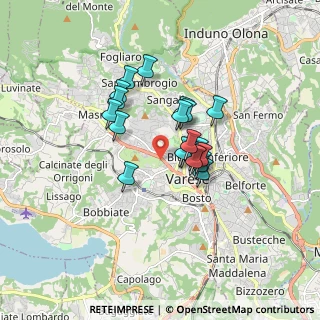 Mappa Strada Statale 394 del Verbano Orientale, 21100 Varese VA, Italia (1.201)