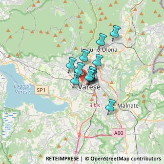 Mappa Strada Statale 394 del Verbano Orientale, 21100 Varese VA, Italia (1.84692)