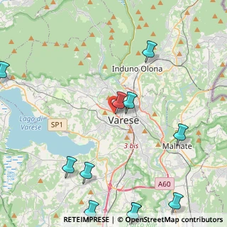 Mappa Strada Statale 394 del Verbano Orientale, 21100 Varese VA, Italia (6)