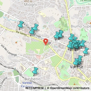 Mappa Strada Statale 394 del Verbano Orientale, 21100 Varese VA, Italia (0.6405)