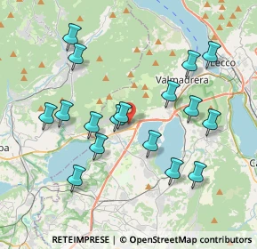 Mappa Frazione Borima, 23867 Suello LC, Italia (3.84235)