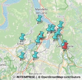 Mappa Frazione Borima, 23867 Suello LC, Italia (6.20231)