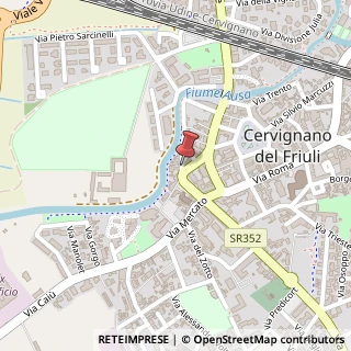 Mappa Via A. Aureggi, 5, 33052 Cervignano del Friuli, Udine (Friuli-Venezia Giulia)