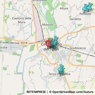 Mappa Piazza G. Marconi, 33052 Cervignano del Friuli UD, Italia (1.54636)