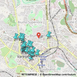 Mappa Clinica Isber, 21100 Varese VA, Italia (0.5255)