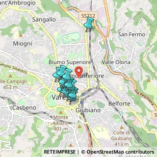 Mappa Clinica Isber, 21100 Varese VA, Italia (0.65385)