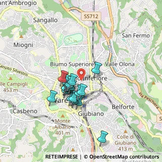 Mappa Clinica Isber, 21100 Varese VA, Italia (0.66722)