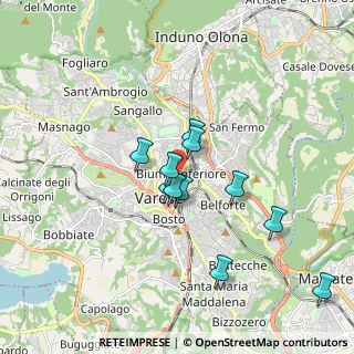 Mappa Clinica Isber, 21100 Varese VA, Italia (1.49273)