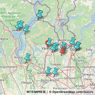 Mappa Clinica Isber, 21100 Varese VA, Italia (16.13118)