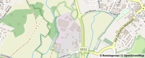 Mappa Uggiate-Trevano