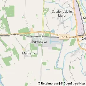 Mappa Torviscosa