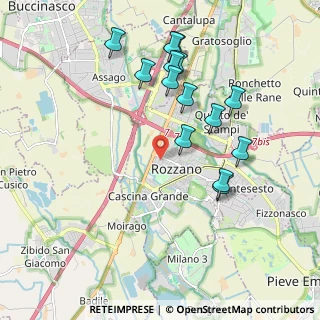 Mappa Via Como, 20089 Rozzano MI, Italia (1.96071)